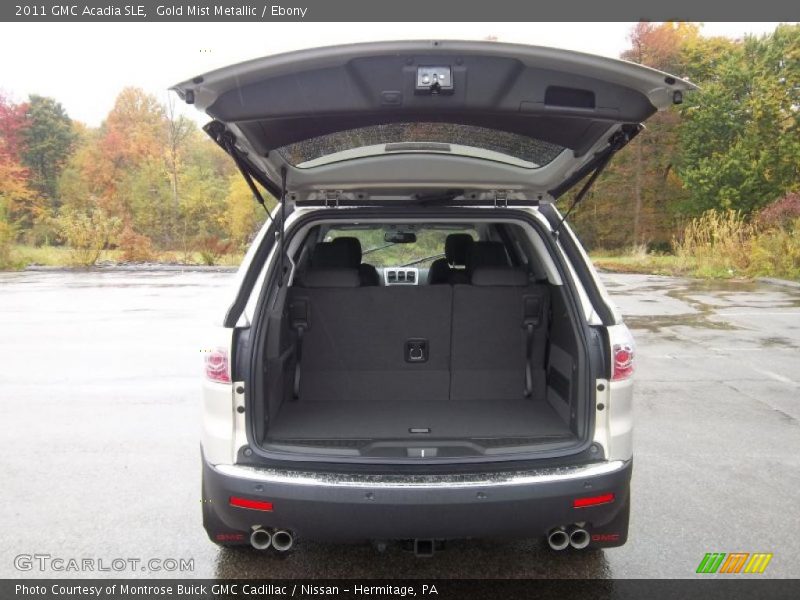 2011 Acadia SLE Trunk