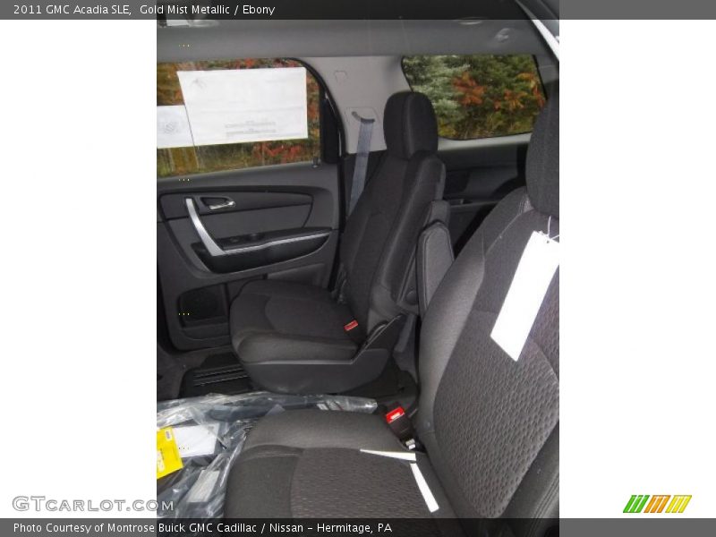 Gold Mist Metallic / Ebony 2011 GMC Acadia SLE