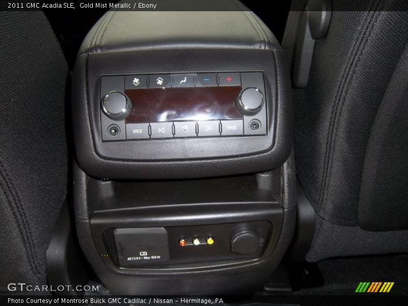 Gold Mist Metallic / Ebony 2011 GMC Acadia SLE