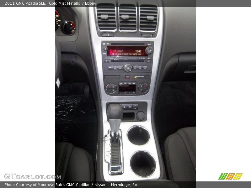 Controls of 2011 Acadia SLE