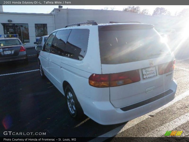 Taffeta White / Fern 2003 Honda Odyssey EX-L