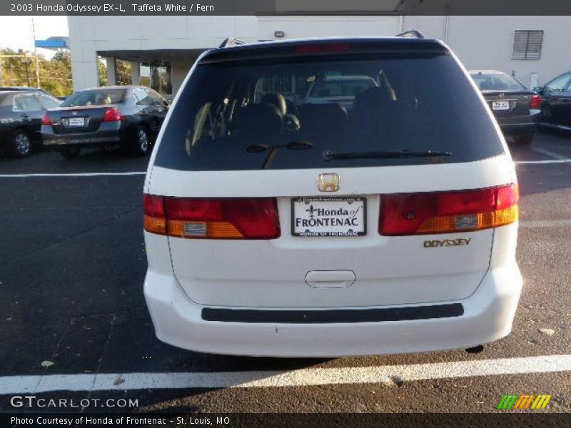 Taffeta White / Fern 2003 Honda Odyssey EX-L