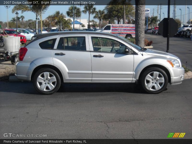Bright Silver Metallic / Pastel Slate Gray 2007 Dodge Caliber SXT