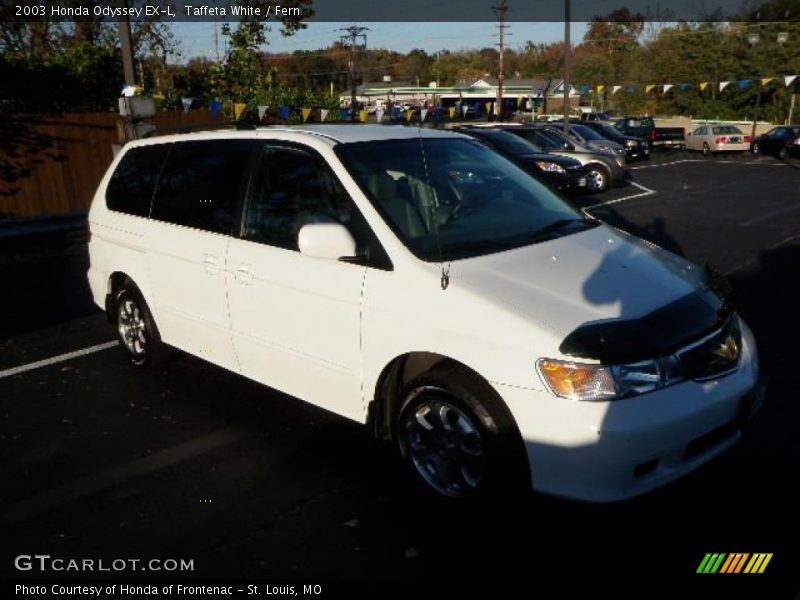 Taffeta White / Fern 2003 Honda Odyssey EX-L