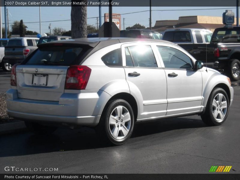 Bright Silver Metallic / Pastel Slate Gray 2007 Dodge Caliber SXT