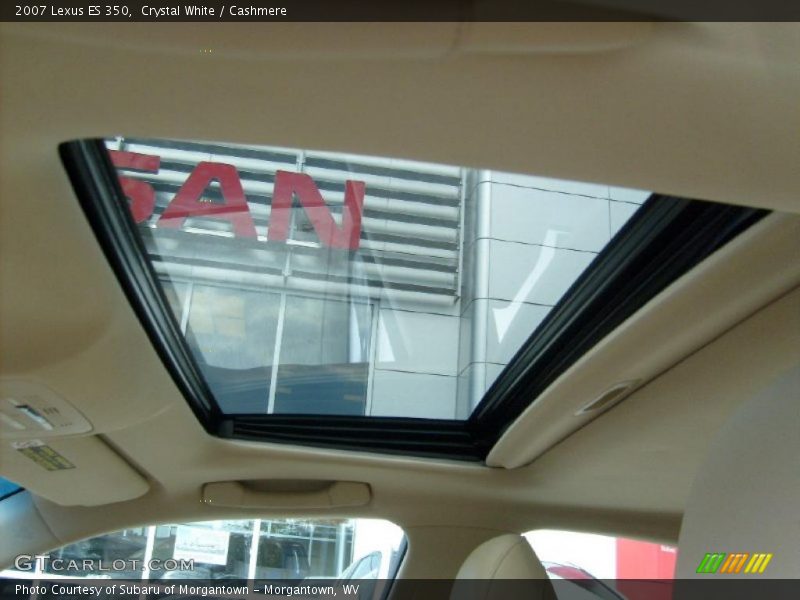 Crystal White / Cashmere 2007 Lexus ES 350