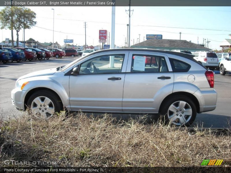 Bright Silver Metallic / Pastel Slate Gray 2007 Dodge Caliber SXT