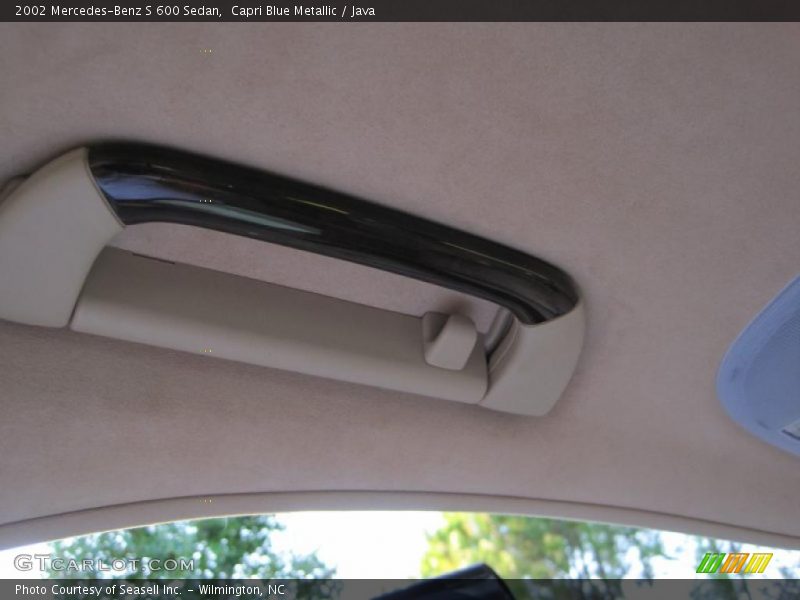 Capri Blue Metallic / Java 2002 Mercedes-Benz S 600 Sedan