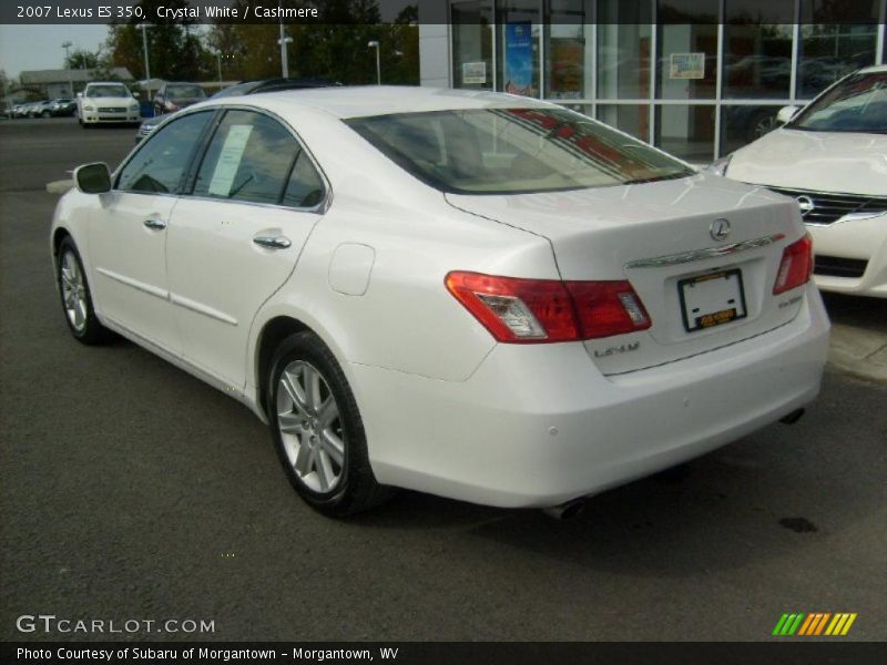 Crystal White / Cashmere 2007 Lexus ES 350