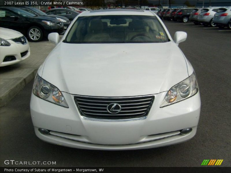 Crystal White / Cashmere 2007 Lexus ES 350
