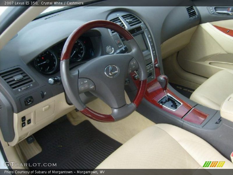 Crystal White / Cashmere 2007 Lexus ES 350