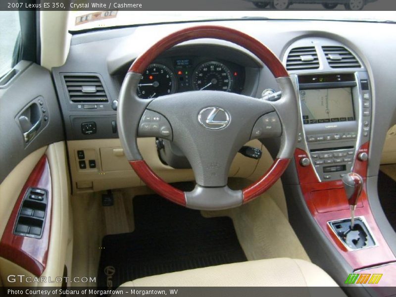 Crystal White / Cashmere 2007 Lexus ES 350