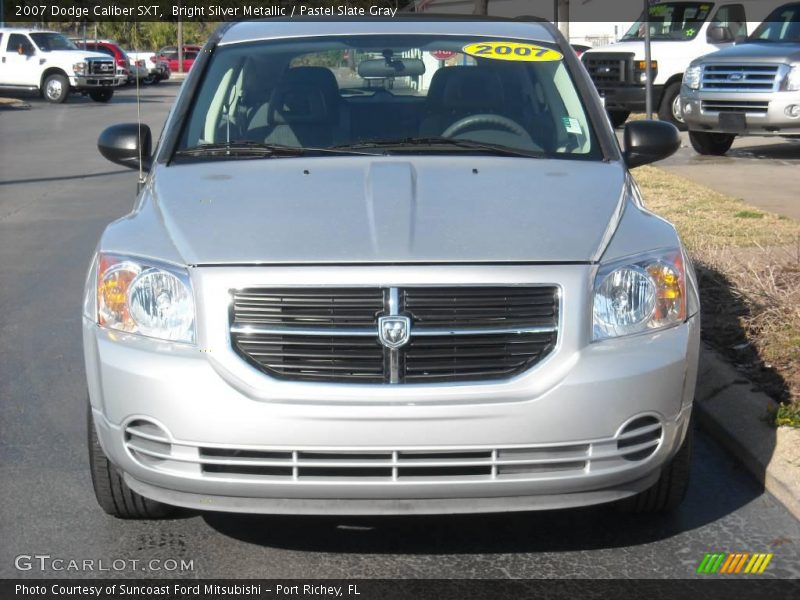 Bright Silver Metallic / Pastel Slate Gray 2007 Dodge Caliber SXT