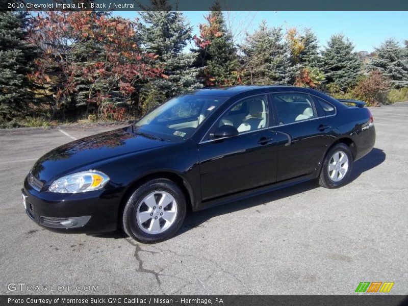 Black / Neutral 2010 Chevrolet Impala LT