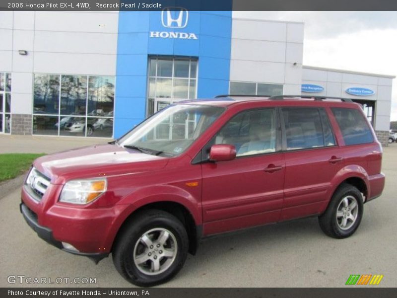 Redrock Pearl / Saddle 2006 Honda Pilot EX-L 4WD