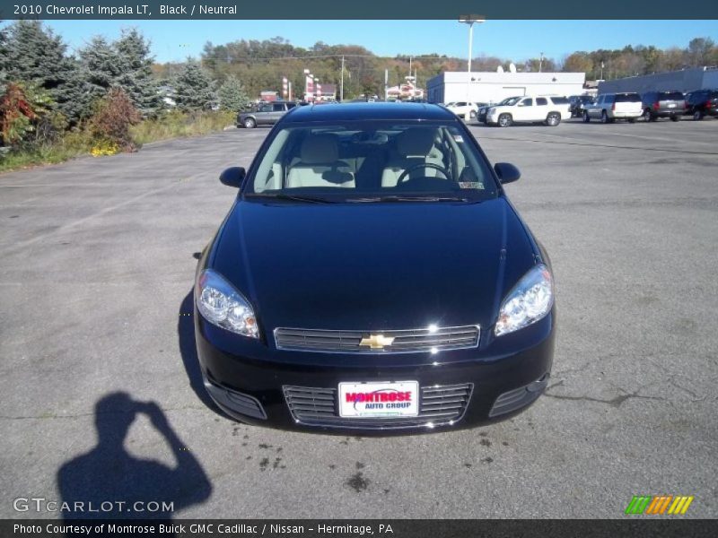 Black / Neutral 2010 Chevrolet Impala LT