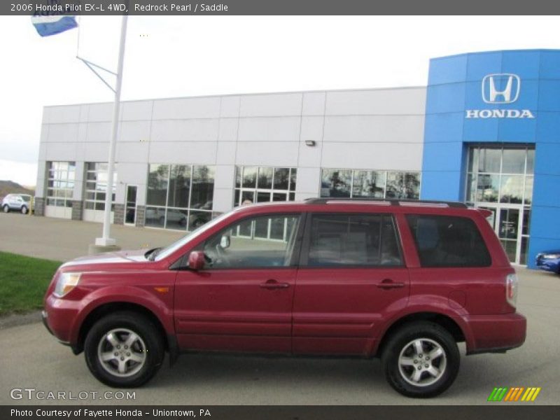 Redrock Pearl / Saddle 2006 Honda Pilot EX-L 4WD