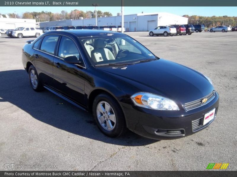 Black / Neutral 2010 Chevrolet Impala LT