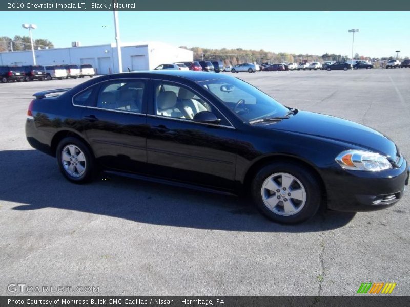 Black / Neutral 2010 Chevrolet Impala LT