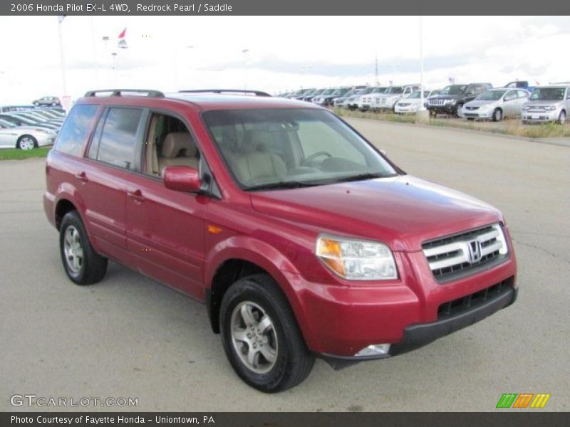 Redrock Pearl / Saddle 2006 Honda Pilot EX-L 4WD