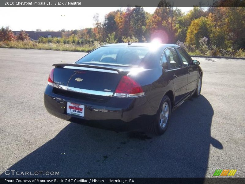 Black / Neutral 2010 Chevrolet Impala LT
