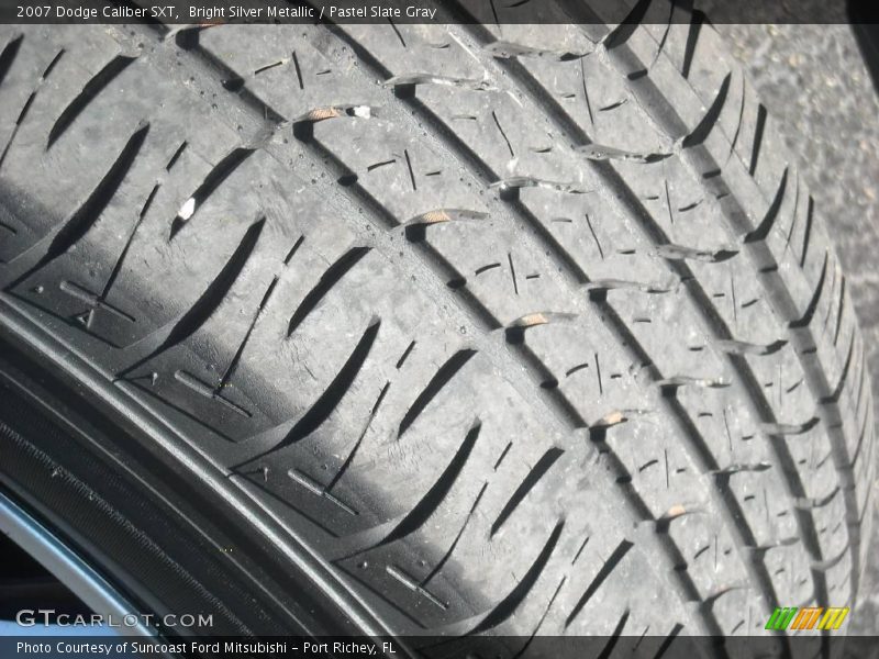 Bright Silver Metallic / Pastel Slate Gray 2007 Dodge Caliber SXT
