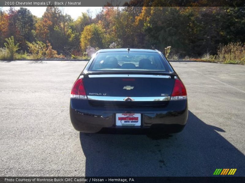 Black / Neutral 2010 Chevrolet Impala LT