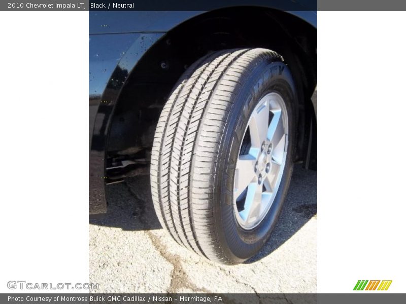 Black / Neutral 2010 Chevrolet Impala LT