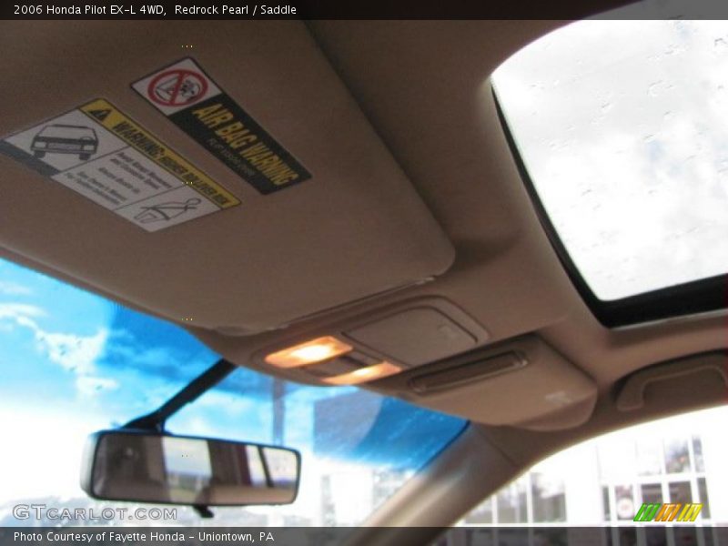 Redrock Pearl / Saddle 2006 Honda Pilot EX-L 4WD