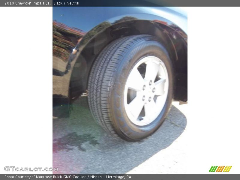 Black / Neutral 2010 Chevrolet Impala LT