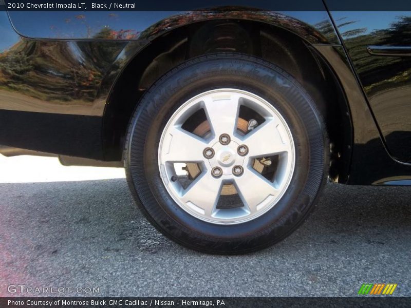 Black / Neutral 2010 Chevrolet Impala LT