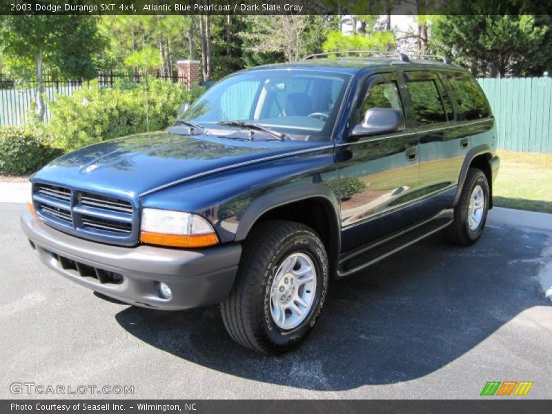 Atlantic Blue Pearlcoat / Dark Slate Gray 2003 Dodge Durango SXT 4x4