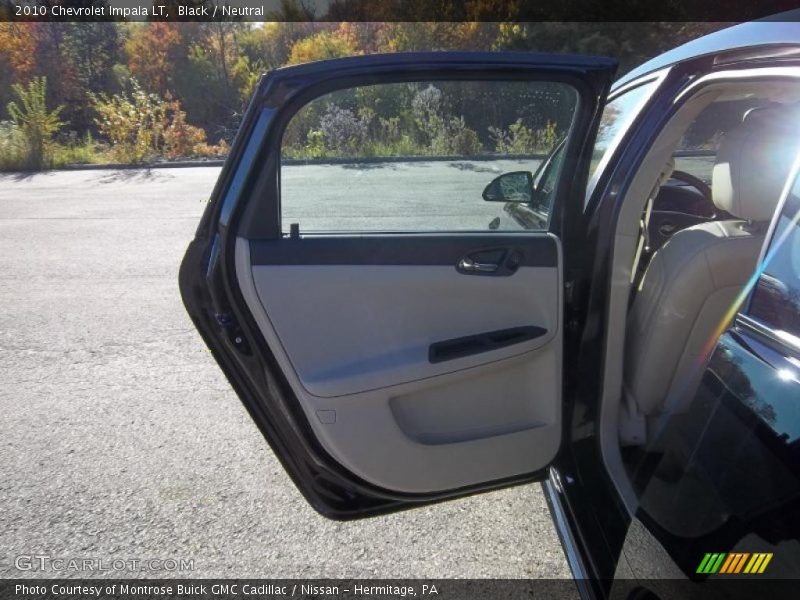 Black / Neutral 2010 Chevrolet Impala LT