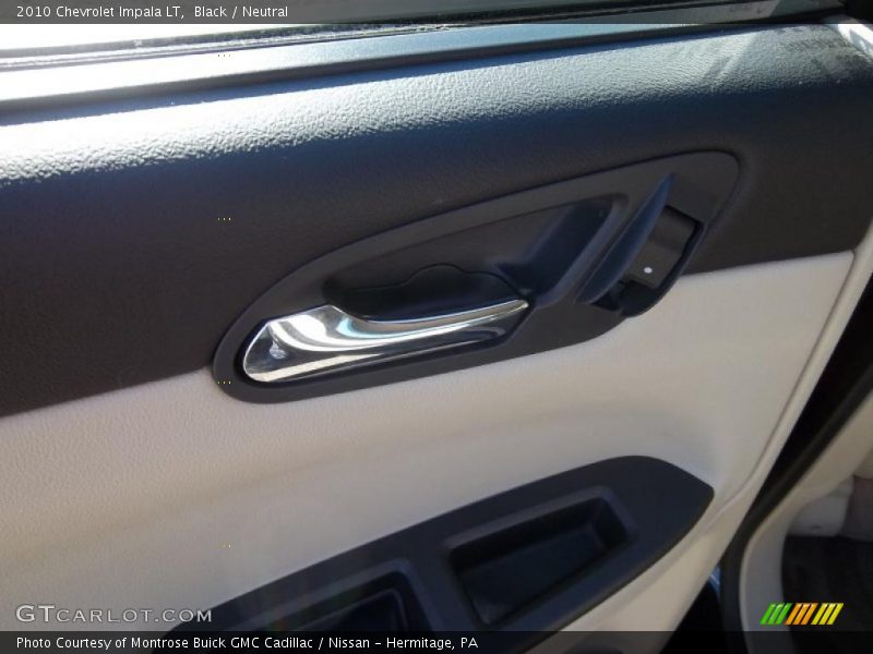 Black / Neutral 2010 Chevrolet Impala LT