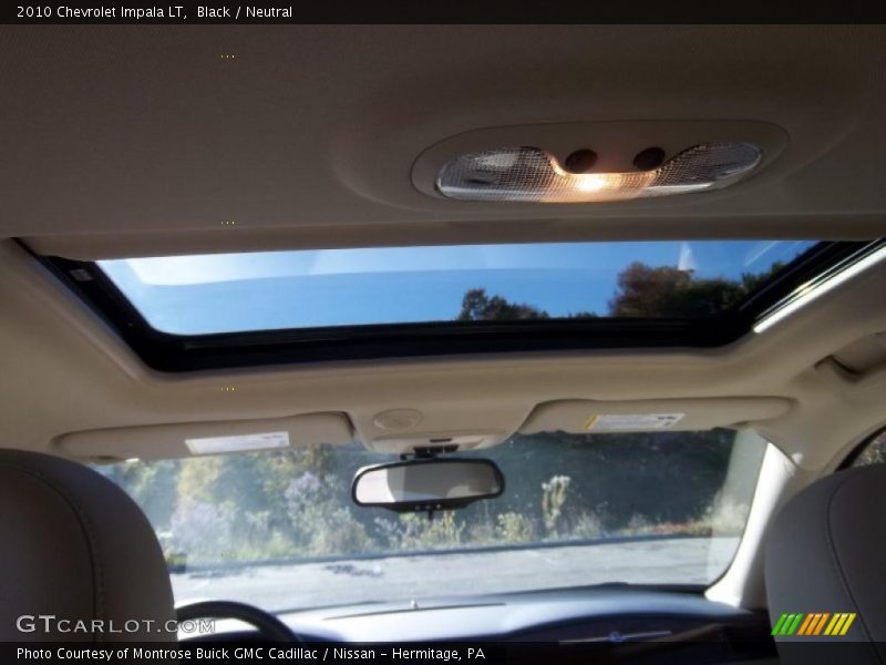 Black / Neutral 2010 Chevrolet Impala LT