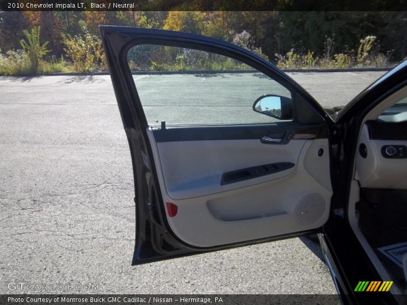 Black / Neutral 2010 Chevrolet Impala LT