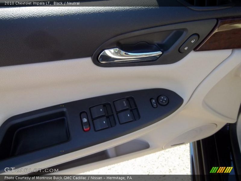 Black / Neutral 2010 Chevrolet Impala LT