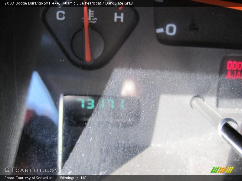 Atlantic Blue Pearlcoat / Dark Slate Gray 2003 Dodge Durango SXT 4x4