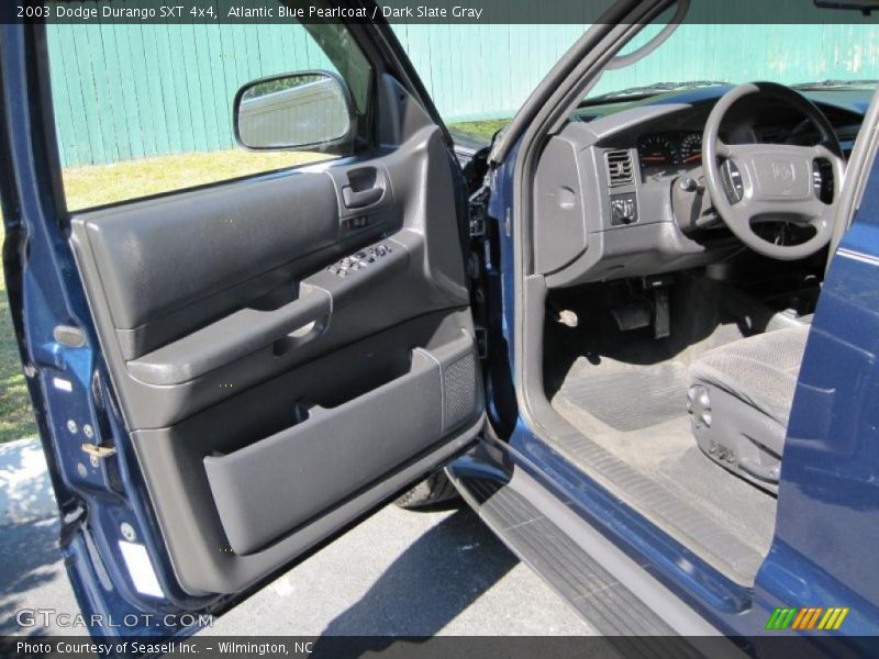 Atlantic Blue Pearlcoat / Dark Slate Gray 2003 Dodge Durango SXT 4x4