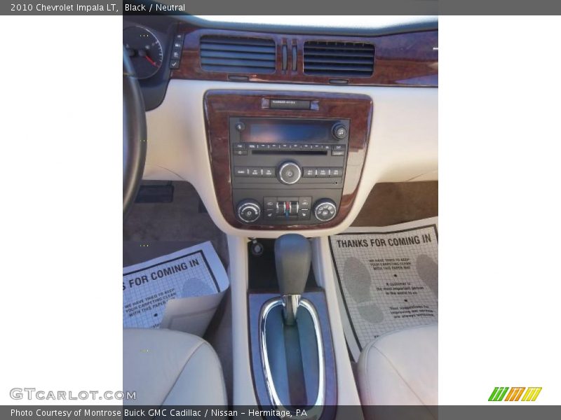 Black / Neutral 2010 Chevrolet Impala LT
