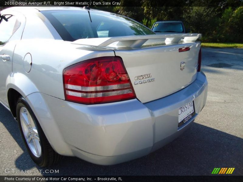 Bright Silver Metallic / Dark Slate Gray 2010 Dodge Avenger R/T