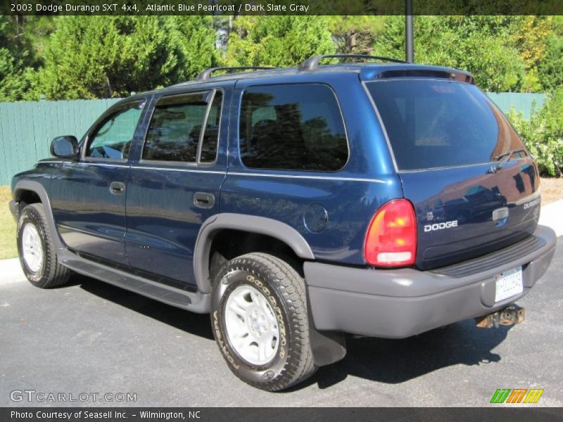 Atlantic Blue Pearlcoat / Dark Slate Gray 2003 Dodge Durango SXT 4x4