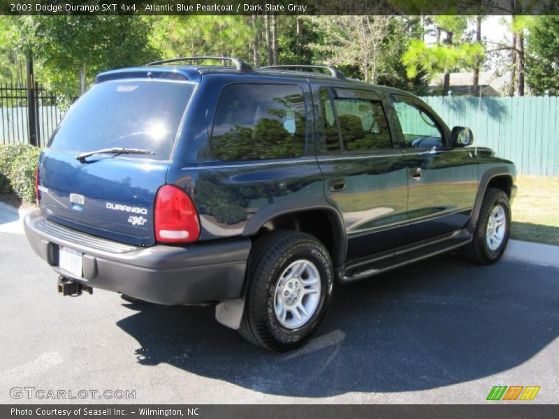 Atlantic Blue Pearlcoat / Dark Slate Gray 2003 Dodge Durango SXT 4x4