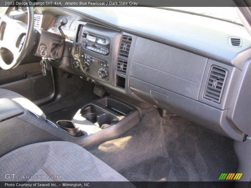 Atlantic Blue Pearlcoat / Dark Slate Gray 2003 Dodge Durango SXT 4x4