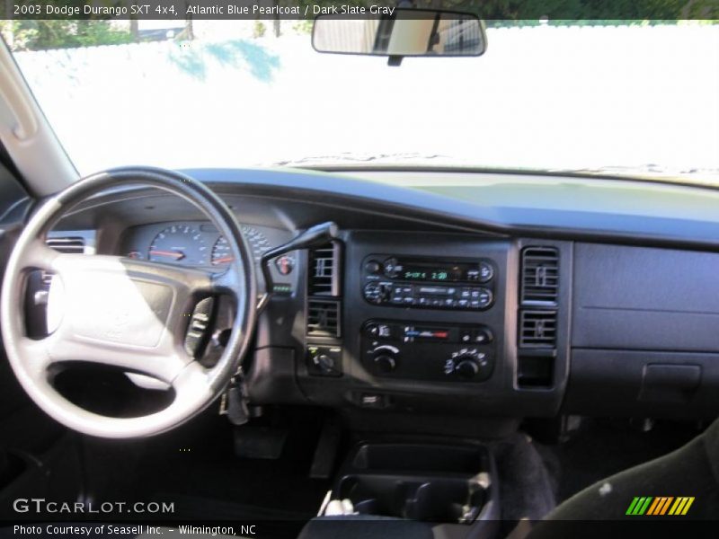 Atlantic Blue Pearlcoat / Dark Slate Gray 2003 Dodge Durango SXT 4x4