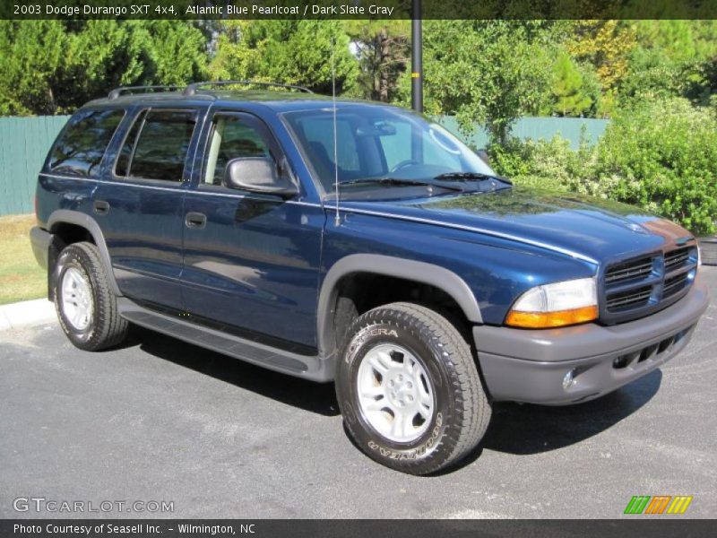 Atlantic Blue Pearlcoat / Dark Slate Gray 2003 Dodge Durango SXT 4x4