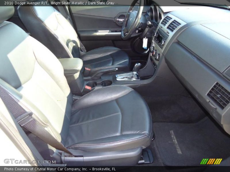 Bright Silver Metallic / Dark Slate Gray 2010 Dodge Avenger R/T