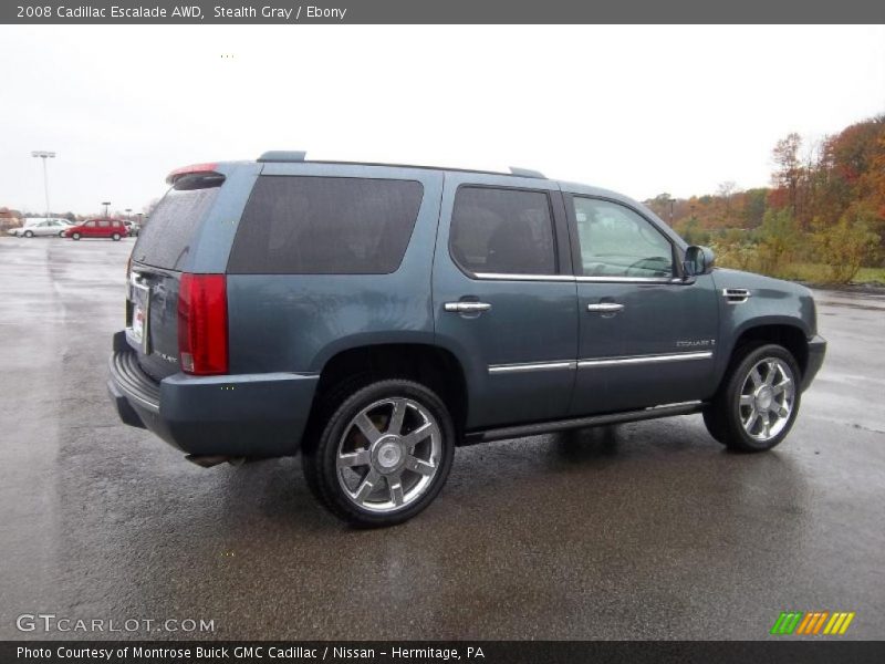 Stealth Gray / Ebony 2008 Cadillac Escalade AWD