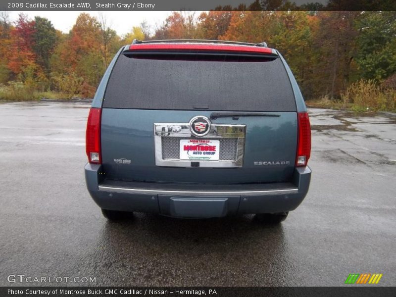 Stealth Gray / Ebony 2008 Cadillac Escalade AWD