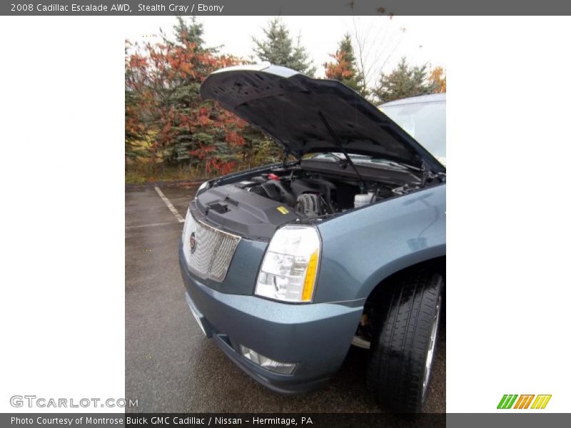 Stealth Gray / Ebony 2008 Cadillac Escalade AWD